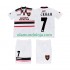 Camisola Manchester United BECKHAM 7 Retro Criança Equipamento Segundo 1998 Manga Curta